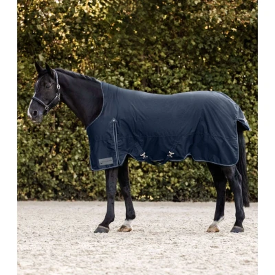 Afbeelding van Waldhausen Couverture d&#039;extérieur Arctic à col haut 100 g Bleu nuit 125 cm