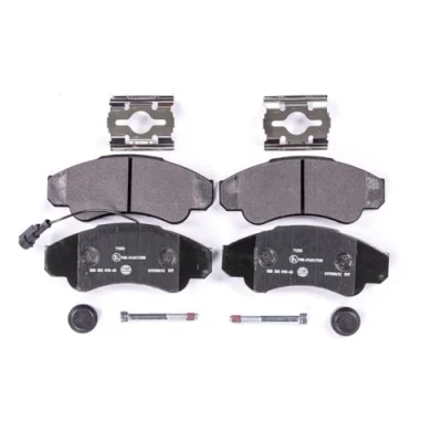 Afbeelding van HELLA 8DB 355 010 401 Remblokkenset Met slijtage waarschuwingscontact remzadelschroef toebehoren FIAT: Ducato III Van