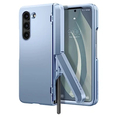 Afbeelding van Spigen Tough Armor Pro P beschermhoes compatibel met Samsung Galaxy Z Fold 5 Sierra Blue