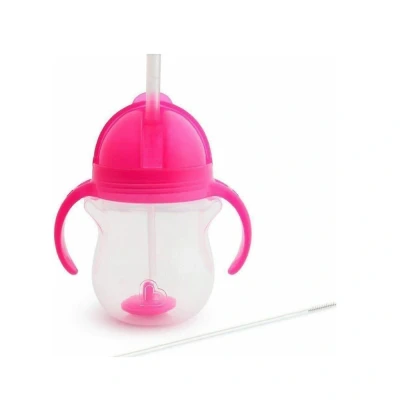 Afbeelding van Munchkin Drinkbeker Click Lock Tip &amp; Sip Straw Cup Pink