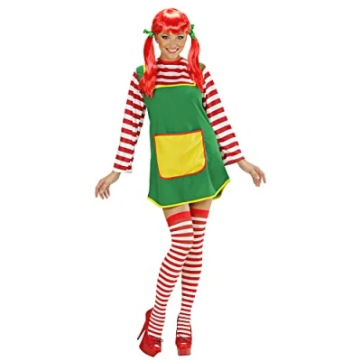 Afbeelding van Pippi Kostuum Vrouw Maat L