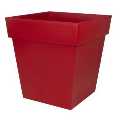Afbeelding van Bloempot EDA Tuscan Rood Vierkant Ø 50 cm