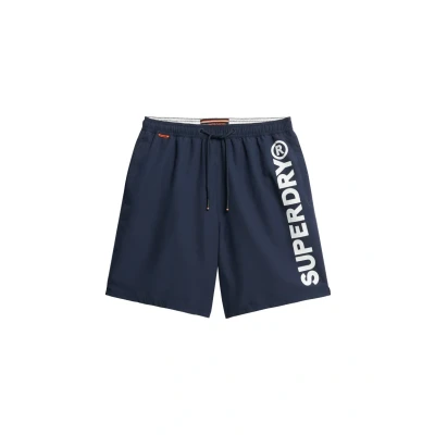 Afbeelding van Superdry SPORT GRAPHIC 17 SWIM SHORT Heren Zwembroek Nautical Navy