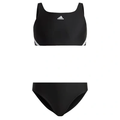 Afbeelding van adidas Sportswear 3STRIPES SET Bikini Black white voor kinderen, Maat: 170,