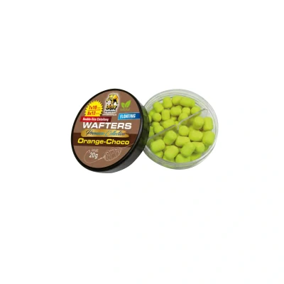 Afbeelding van Behr Trendex Orange Choco Doppelbox 2 Maten Wafters (20g) Hookbaits