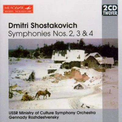 Afbeelding van Shostakovich: Symphonies Nos. 2 4
