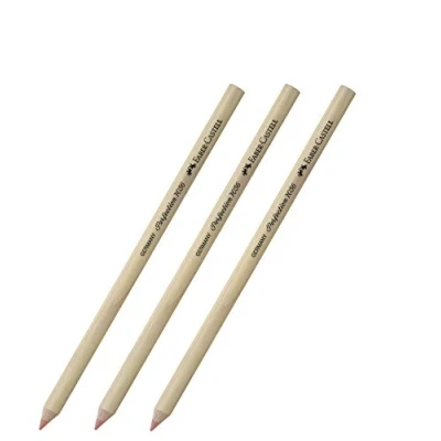Afbeelding van Faber Castell Perfection gompotlood, 3 x 7056, zacht rode punt