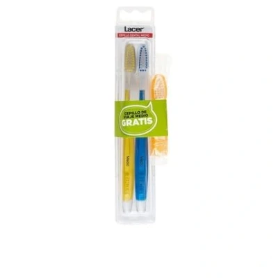 Afbeelding van Tandenborstel Lacer Technic Medio (3 Onderdelen) (2 Stuks)