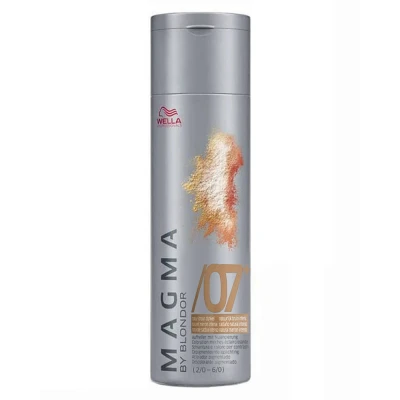 Afbeelding van Wella, Haarkleur, Professionals Magma By Blondor Haarkleuringscrème Toner 07 Donker Kastanje (07 Kastanje)