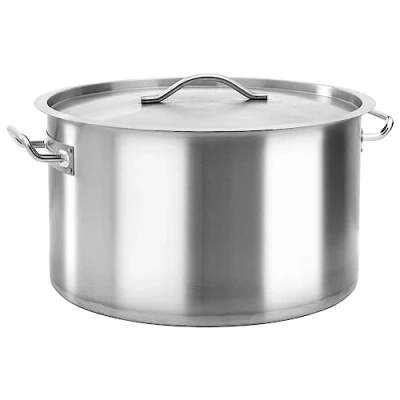 Afbeelding van vidaXL Marmite 44 l 45x28 cm Roestvrijstaal