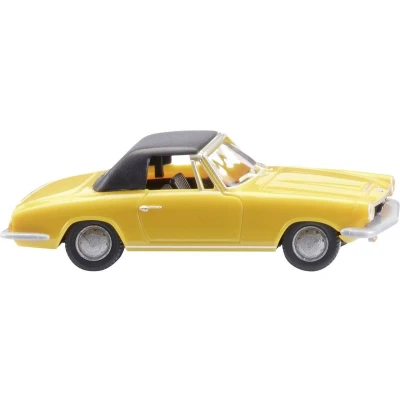 Afbeelding van Wiking 018748 H0 Auto BMW 1600 GT Cabrio, geel