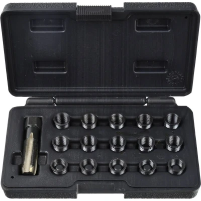 Afbeelding van Bougiedraad reparatie set 16 delig Tapset Helicoil GEKO