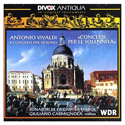 Afbeelding van Giuliano Carmignola, Sonatori De La Gioiosa Marca Vivaldi: Concerti Per Le Solennità (CD)