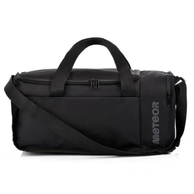 Afbeelding van meteor Sporttas Reistas Duffel Fitness Training Gym Weekend Werk 20 L of 40 L, Zwart, tas