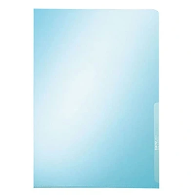 Afbeelding van L map Leitz Premium lasnaad copy safe 0.15mm PVC A4 blauw
