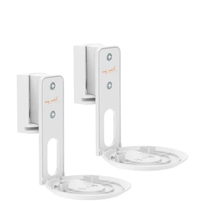 Afbeelding van My Wall HS40WL Luidspreker wandbeugel Draaibaar, Kantelbaar Wit 2 stuk(s)