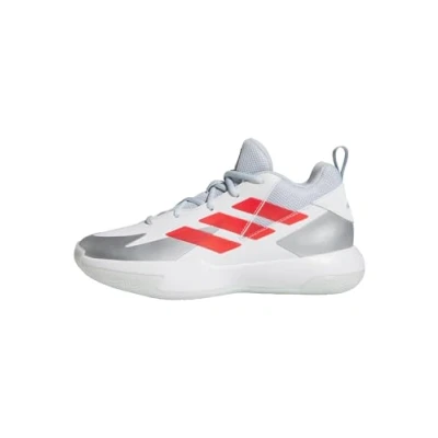 Afbeelding van adidas Performance Cross EM UP Select J Unisex Basketbalschoenen voor kinderen, Maat: 40, Footwear white/halo blue/lucid red Textiel/ synthetisch