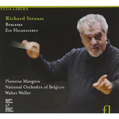 Afbeelding van Plamena Mangova, National Orchestra Of Belgian, Walter Weller Strauss: Burleske/Ein Heldenleben (CD)