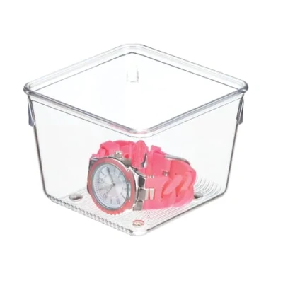 Afbeelding van iDesign Ladebakjes transparant 8 cm hoog 52730EU Nestbaar