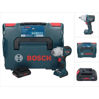 Afbeelding van Bosch GDS 18V 450 HC accuslagmoersleutel 18 V Nm 1/2&quot; + 1x ProCORE oplaadbare accu 4.0 Ah L Boxx zonder oplader