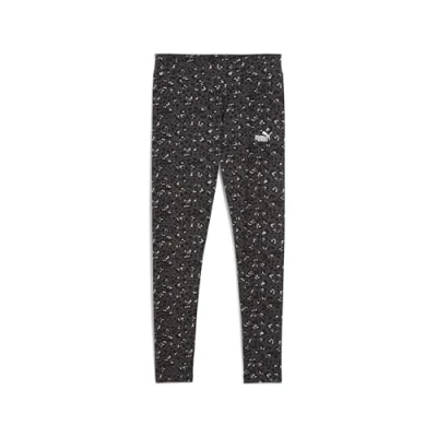Afbeelding van Essentials Animal Print legging voor Dames, Zwart, Maat XXS PUMA