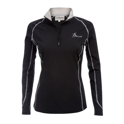 Image de LeMieux Chemise Base Noir Gris M