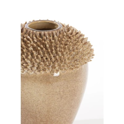 Afbeelding van Light &amp; Living Vaas SANGKU 28x27.5x31.5cm Bruin