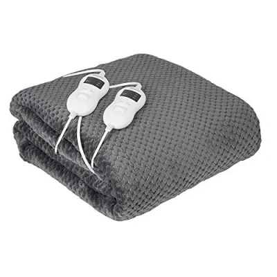 Image de Chauffe lit Électrique 150 x 160cm 8 Niveaux de Puissance Minuteur Lavable Camry CR 7417 120 Gris