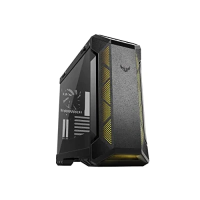 Image de ASUS TUF Gaming GT501 Tour ATX panneau latéral fenêtré noir USB/Audio