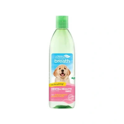 Afbeelding van Tropiclean Fresh Breath Puppy Dental Health Gebitsverzorging 473 ml