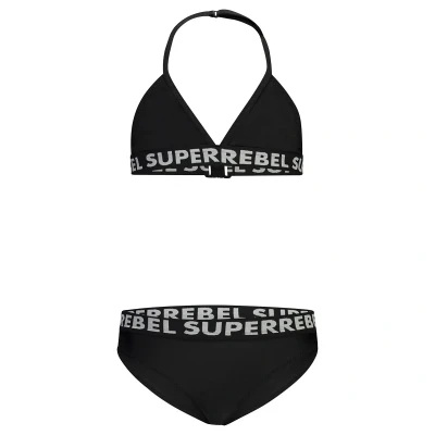 Afbeelding van SuperRebel Triangle Bikini Isla Cool Zwart 164