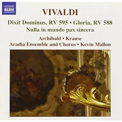 Afbeelding van Aradia Ensemble And Chorus, Kevin Mallon Vivaldi: Dixit Dominus/Gloria/Nulla In Mundo Pax Sincera (CD)