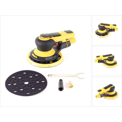 Afbeelding van MIRKA PROS650 CV Pneumatische Schuurmachine 150mm met stofafzuiging 5mm