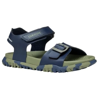 Afbeelding van Geox Fusbetto Outdoorsandalen voor kinderen, Maat: 37, Navy military Kunststof