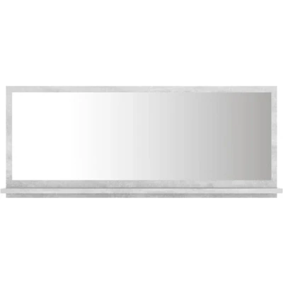 Afbeelding van vidaXL Badkamerspiegel 90x10,5x37 cm spaanplaat betongrijs