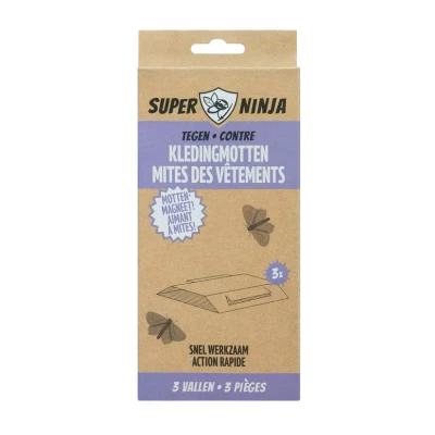 Afbeelding van Super Ninja Kleding Mottenvallen 3ST