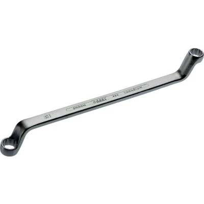 Afbeelding van HAZET 630 10X11 Tweezijdige ringsleutel 200 Chroom vanadium staal