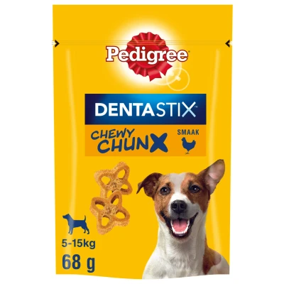 Afbeelding van Pedigree Dentastix Chewy Chunx 68 g Hondensnacks Mini