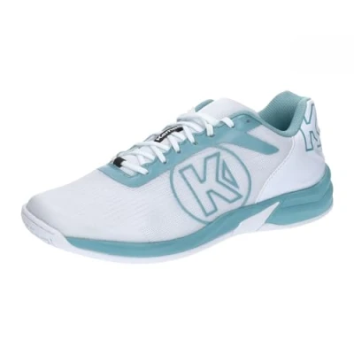 Afbeelding van Kempa Attack Three 2.0 W, Game Changer handbalschoenen, sportschoenen, uniseks, Wit/Aqua