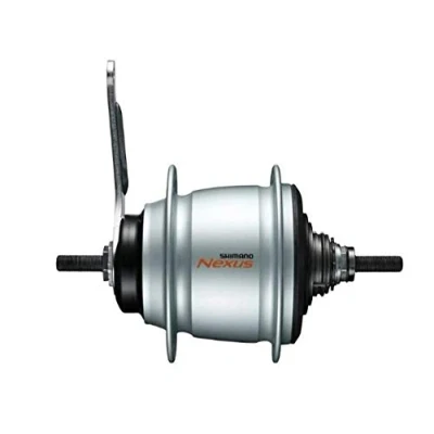 Afbeelding van Versnellingsnaaf Shimano Nexus 8 SG C6001 voor terugtraprem 36 gaats zilver