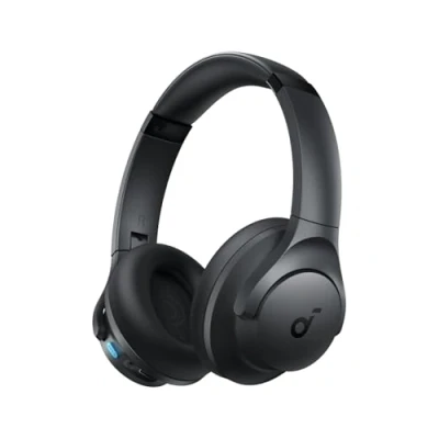 Afbeelding van soundcore Anker Q11i Draadloze Bluetooth hoofdtelefoon met diepe bas, 60 uur speeltijd, audio hoge resolutie, afneembare oorkussens, multipoint verbinding