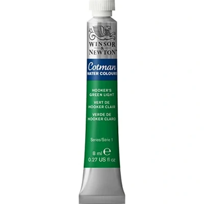 Afbeelding van Winsor &amp; Newton Cotman 8840095 Aquarel Studio Kleur Hoogwaardige heldere kleuren met zeer goede verwerkingseigenschappen Tube 8 ml, lichtgroen