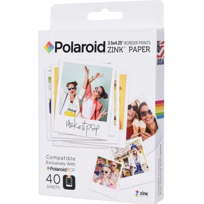 Afbeelding van Polaroid US &quot;Zink papier 3,5x4,25&quot;&quot; 40 sheets&quot;
