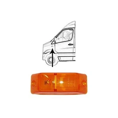 Afbeelding van Van WEZEL 5862975 Parkeerlicht MERCEDES BENZ: Sprinter 5 T Van, 3.5 VOLKSWAGEN: Crafter 30 50