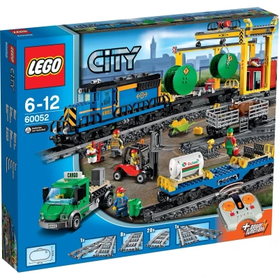 Afbeelding van LEGO City Vrachttrein 60052