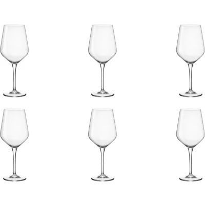 Afbeelding van Bormioli Rocco Rode Wijnglazen Electra 550 ml 6 stuks