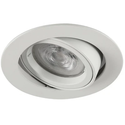 Afbeelding van LED inbouwspot Kaspar Rond Wit Warm Dimbaar 5W Philips
