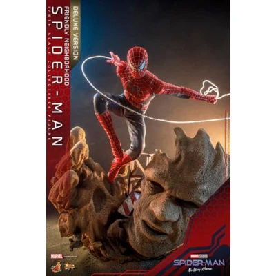 Afbeelding van Hot Toys Friendly Neighborhood Spider Man 1:6 Scale Deluxe Figure No Way Home Figuur