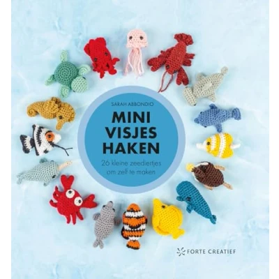 Afbeelding van Forte Boek Minivisjes haken Sarah Abbondio (03 24)