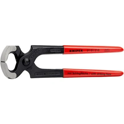 Image de KNIPEX 51 01 210 pince à tête marteau plastifiée noire atramentisée mm